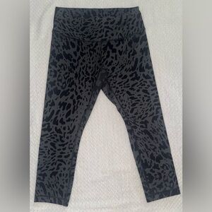 Lululemon Crop Capri Cheetah